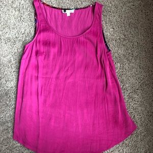 Anthropologie Sleeveless Silk Blouse/Tank